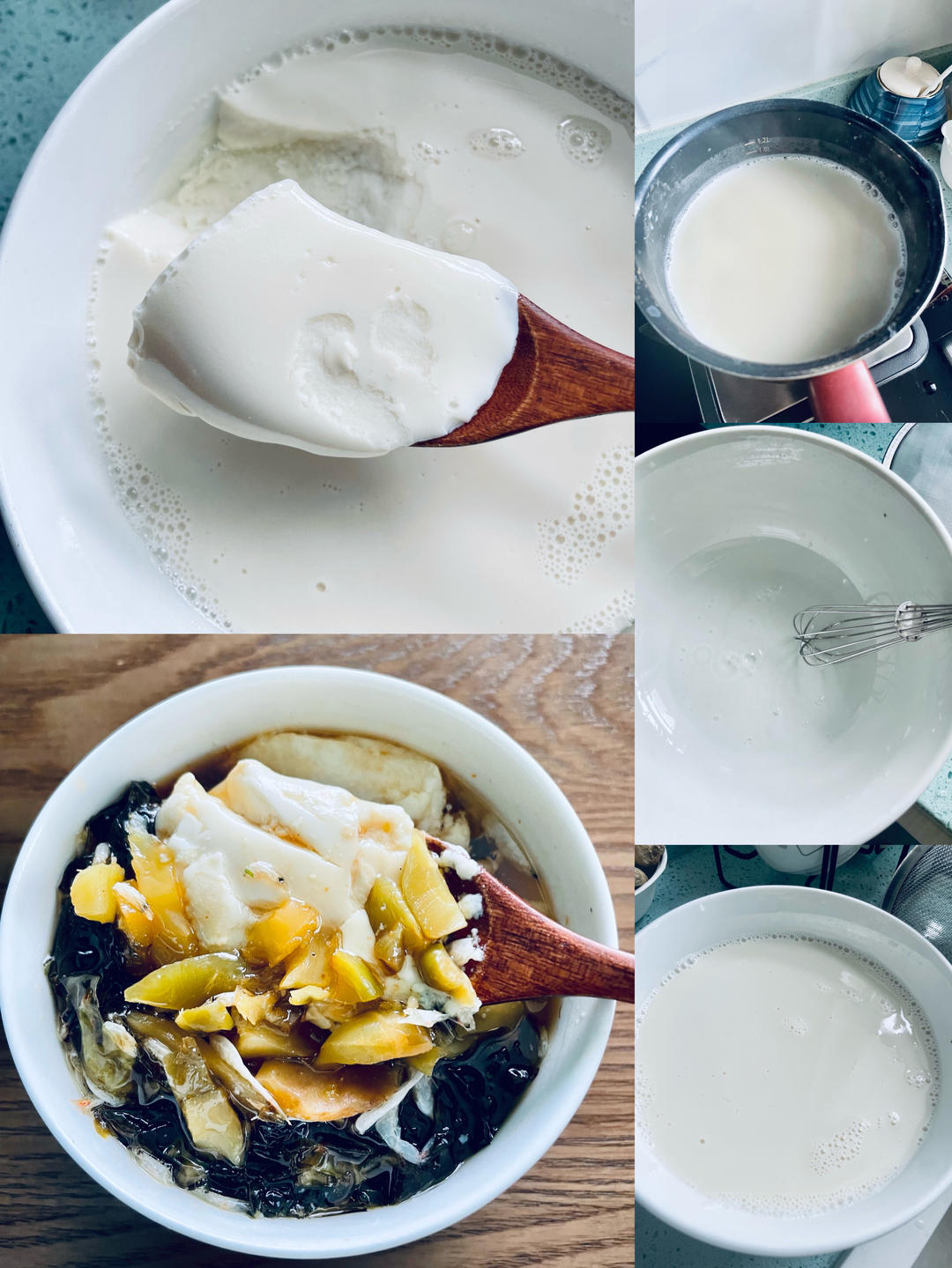 零失败自制豆花~超嫩！附豆腐和豆渣饼做法