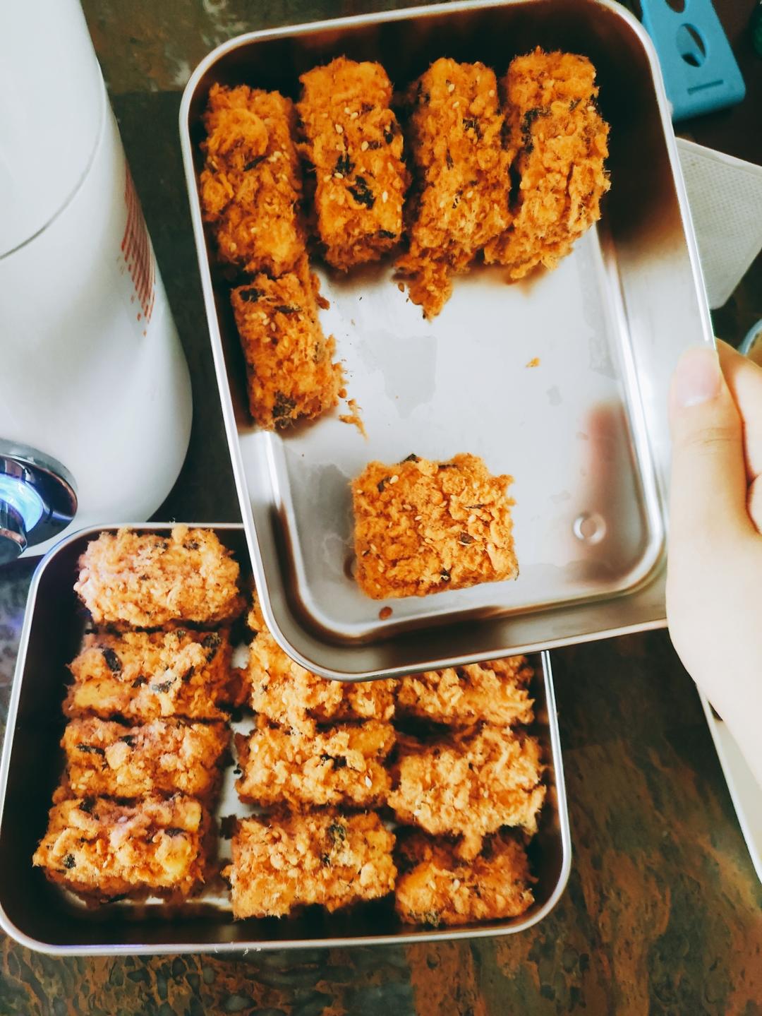 朋友都说比鲍师傅好吃的海苔肉松小贝