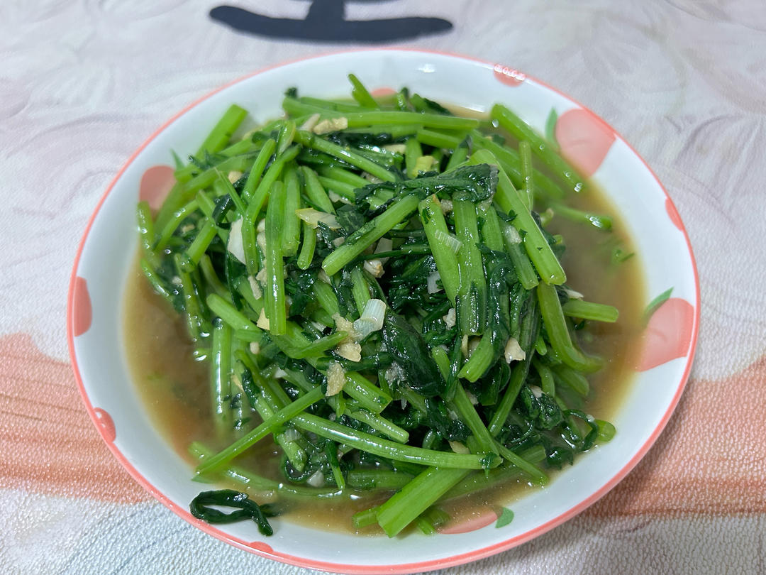 蒜蓉炒茼蒿