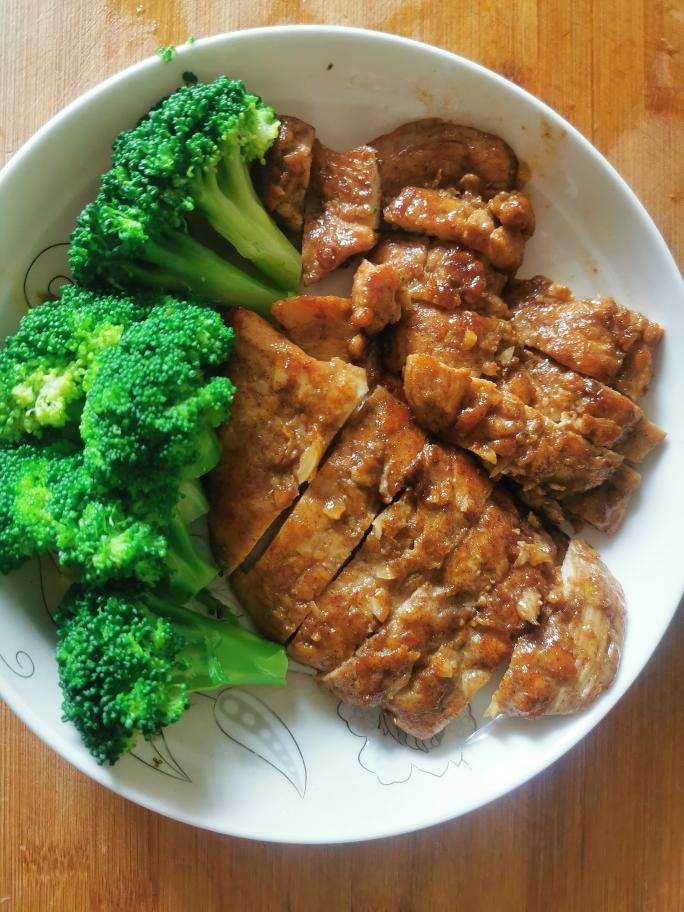 不用油炸的鸡胸肉