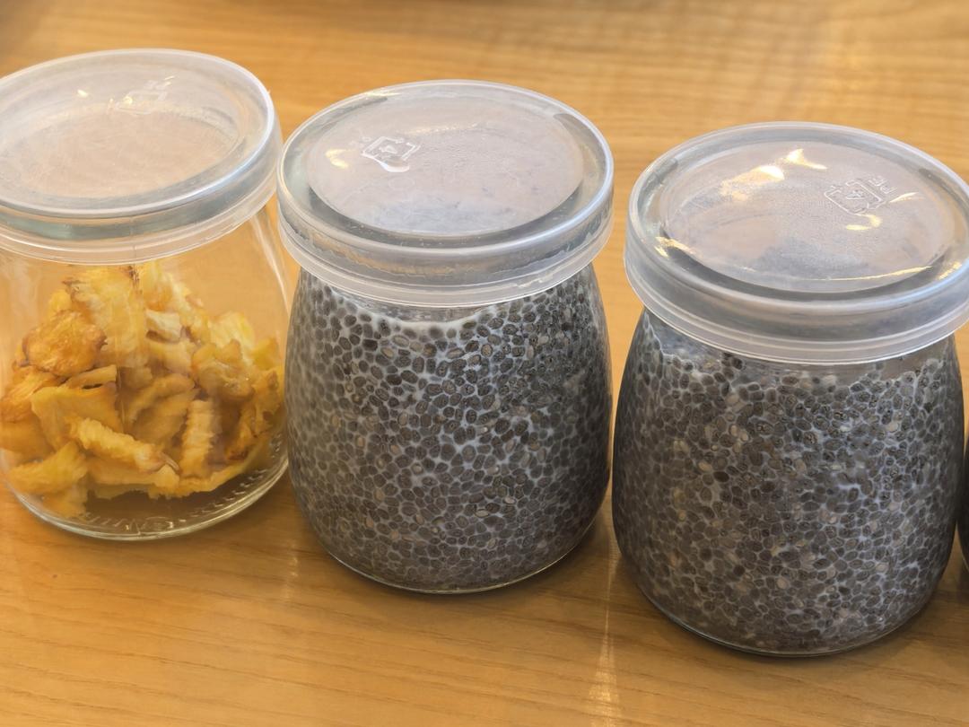 chia pudding 奇亚籽布丁