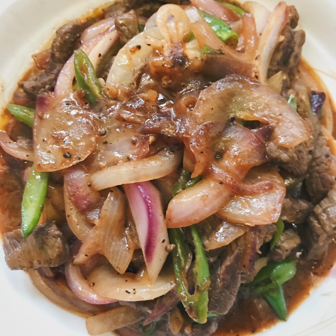 黑椒牛柳