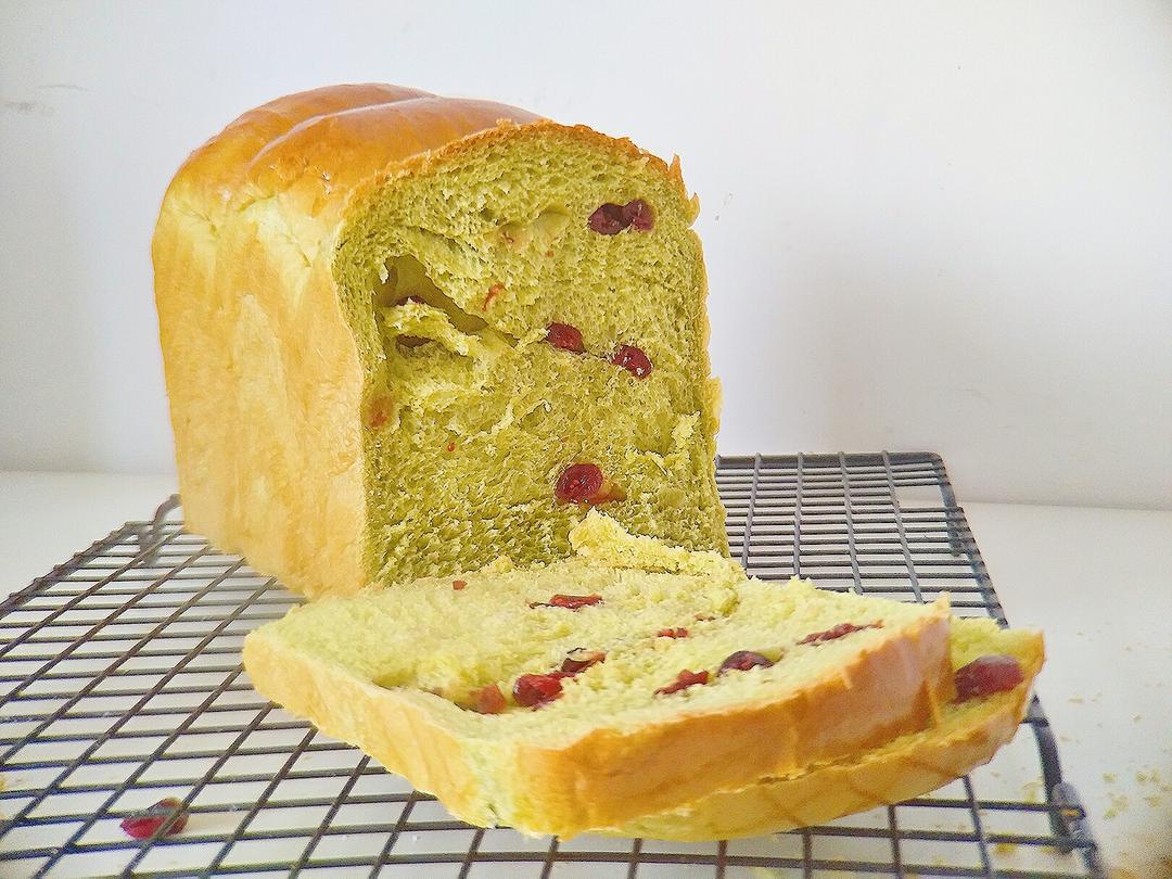 抹茶蔓越莓吐司