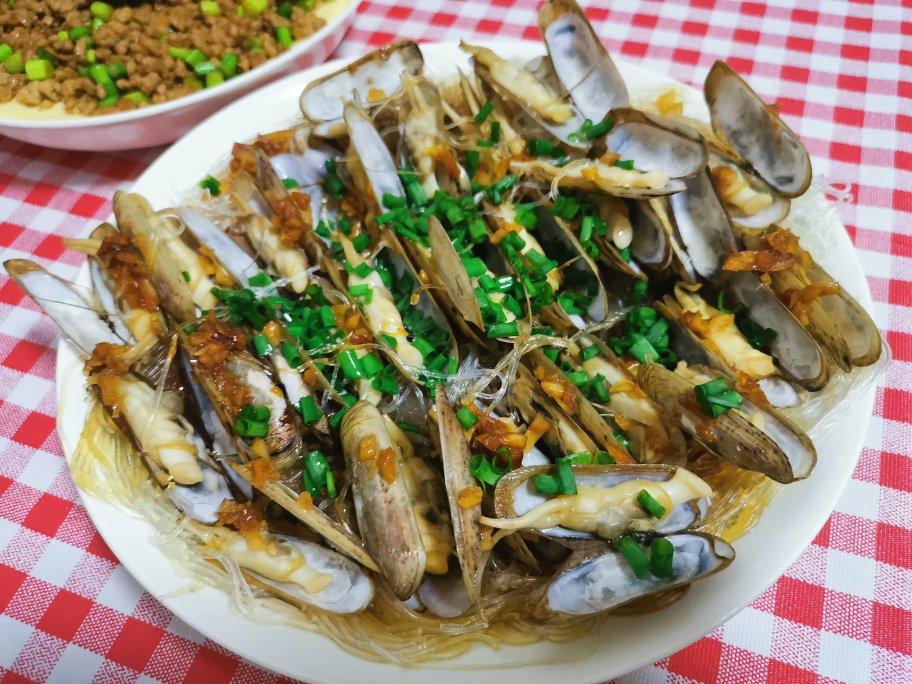 葱油蛏子