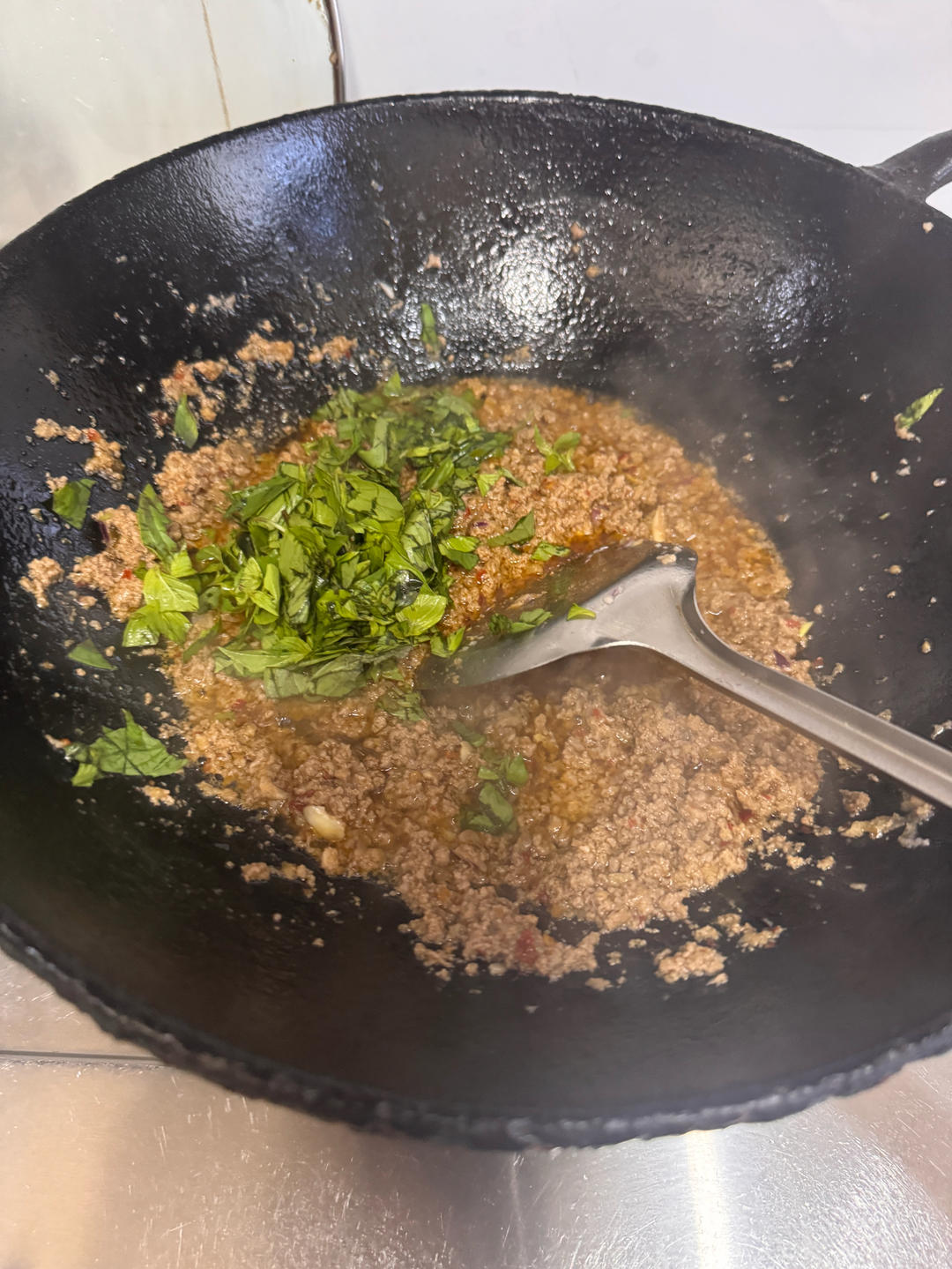 泰式打抛牛肉/猪肉碎饭