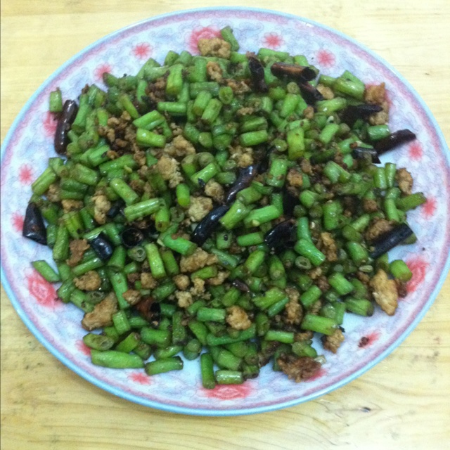 肉末豇豆