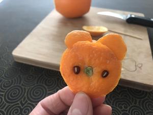 橙子小熊果盘的做法 步骤5