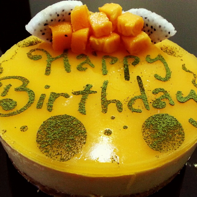 芒果冻芝士蛋糕