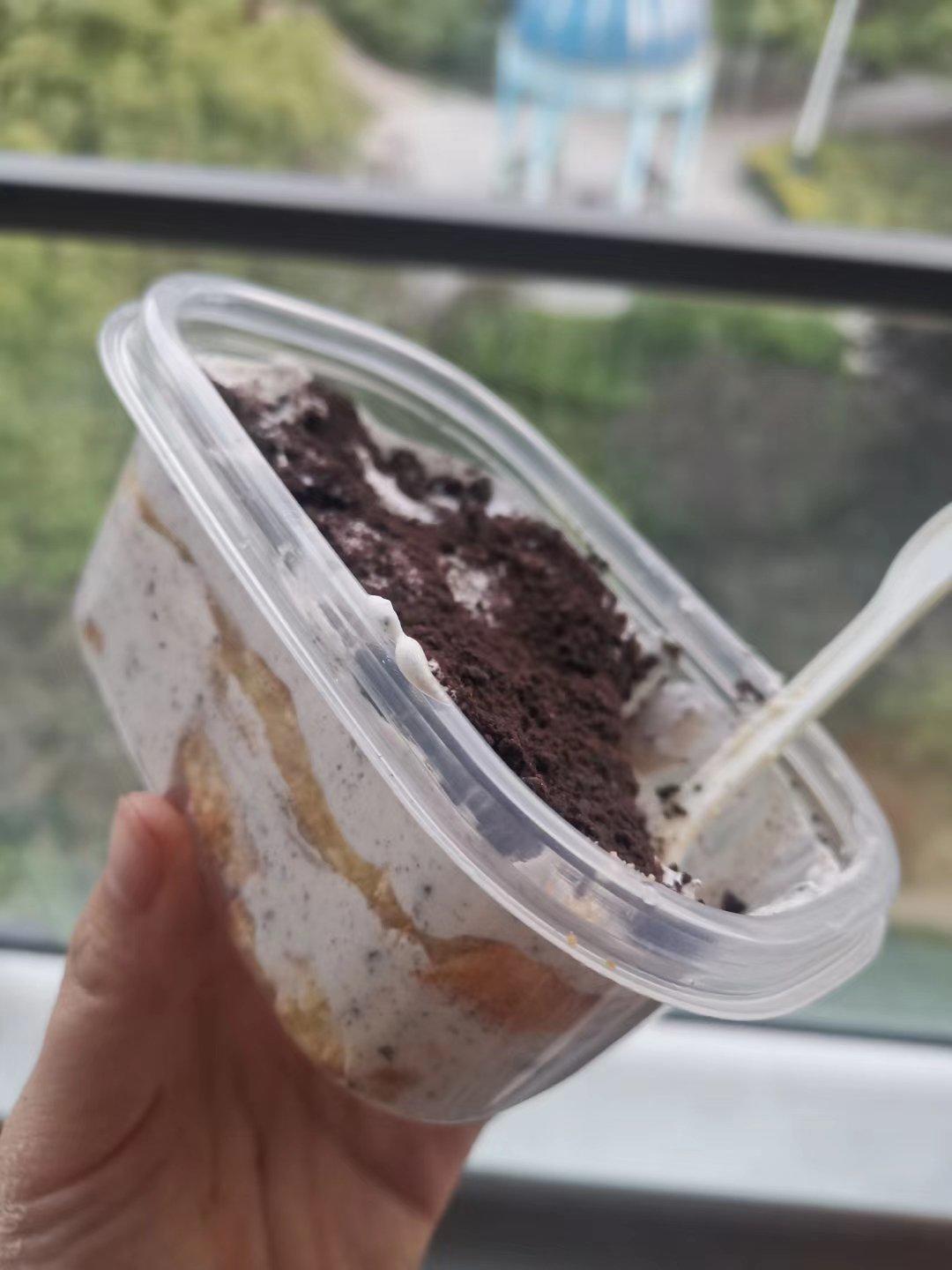 低糖不腻的奥利奥咸奶油蛋糕盒子