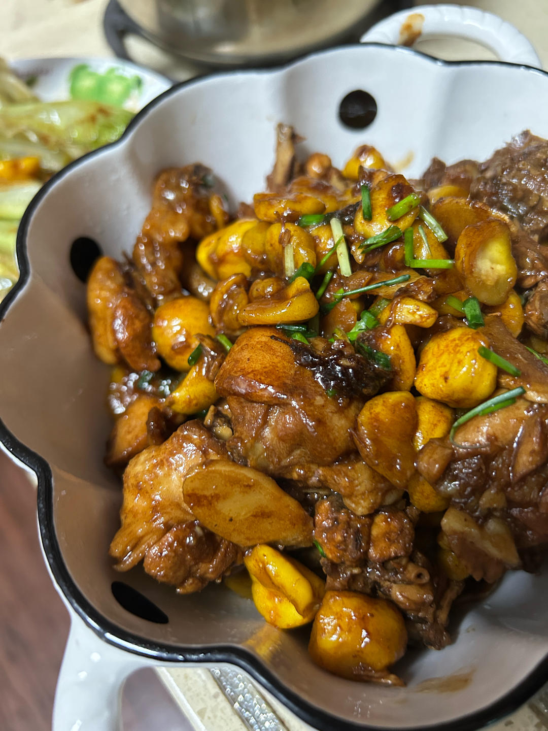 【栗子烧鸡】鸡肉都给你吃，栗子归我~