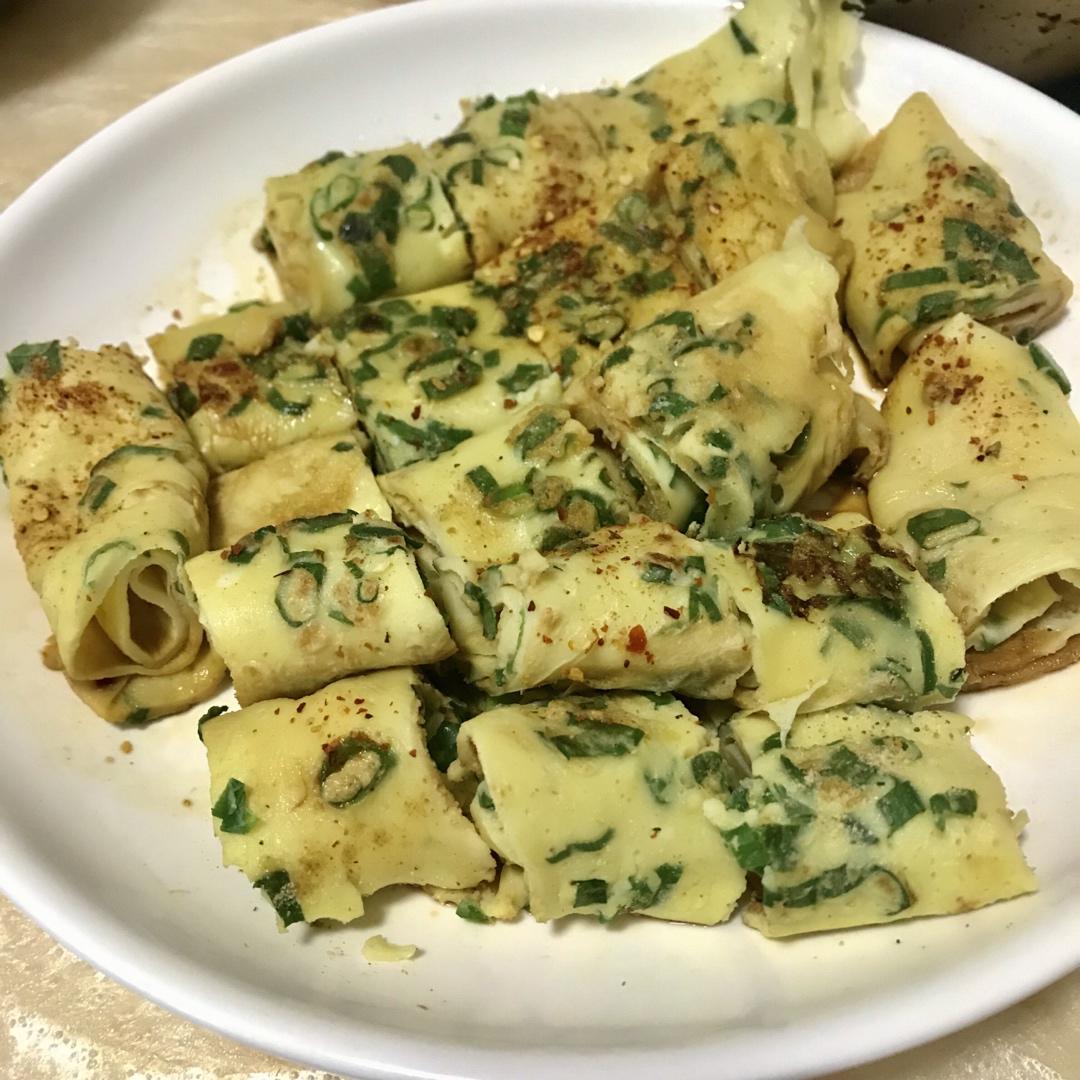 葱花鸡蛋饼