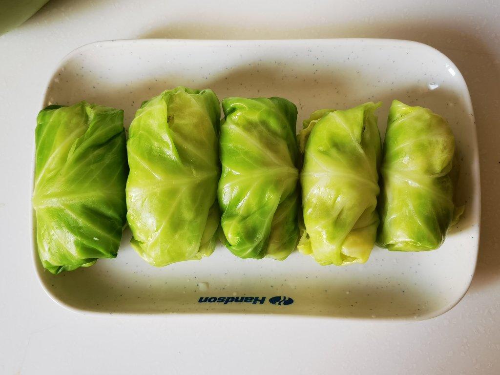 减脂＝日式卷心菜包菜卷＋纯牛肉馅儿