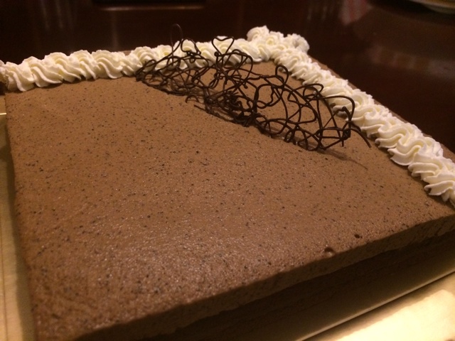 卡布奇诺蛋糕Cappuccino-咖啡白巧克力慕斯配巧克力甘纳许<熊谷裕子>