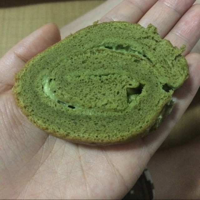 【抹茶蛋糕卷】，春天里的小清新。