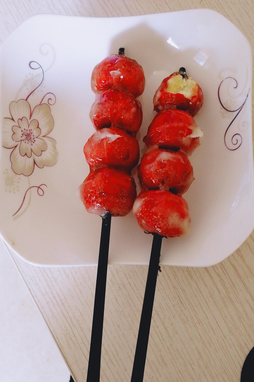 肉肉可做的堂妈教你做冰糖葫芦