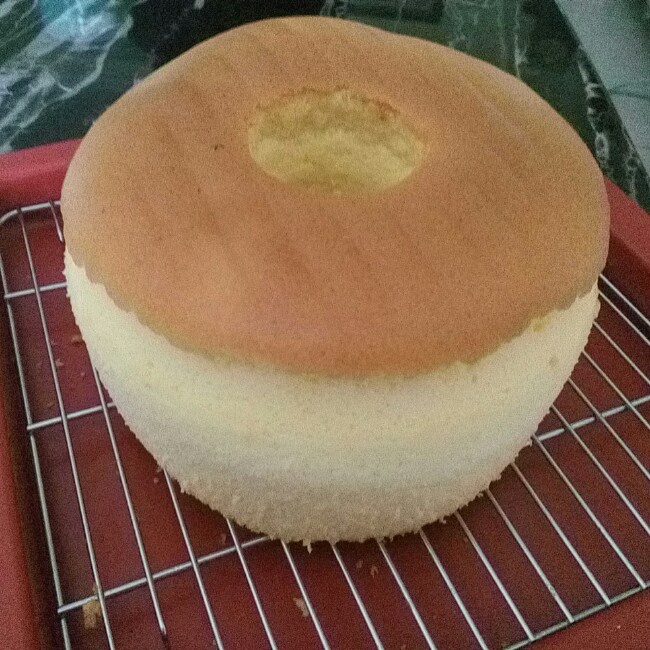乳酪戚风蛋糕