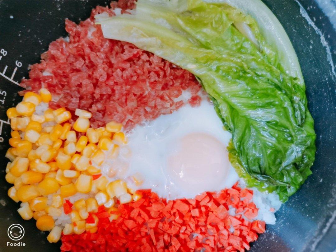 广式腊味煲仔饭（腊肠电饭锅版）