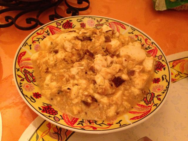 蟹黄豆腐（咸蛋黄版）