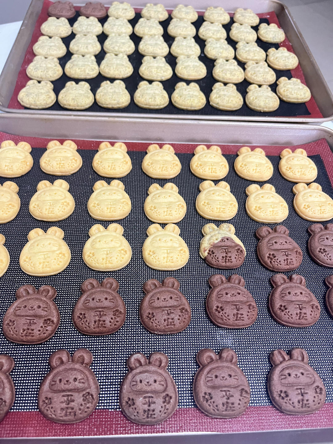 锁死这个万能饼干面团｜两口味曲奇饼干