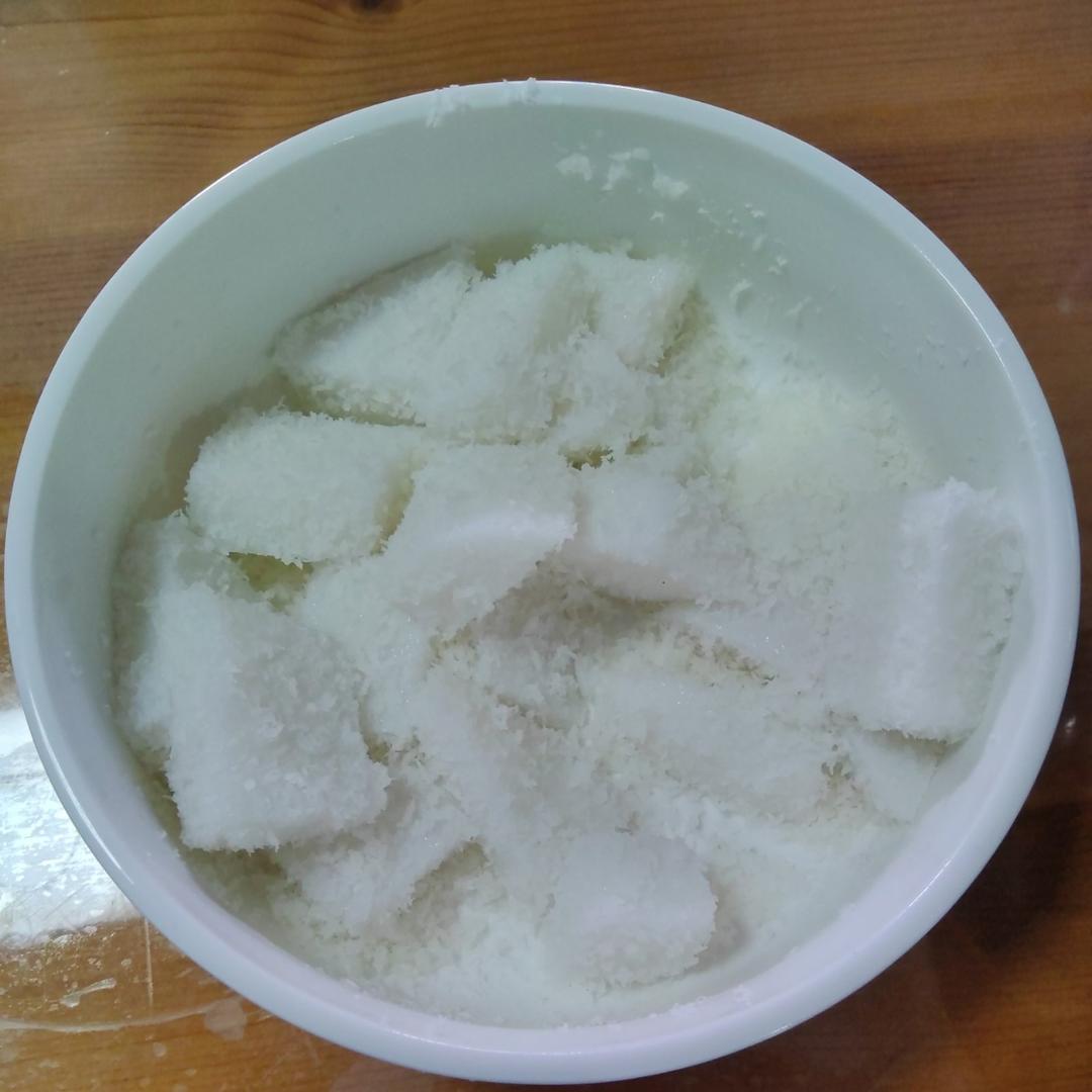 无敌好吃的椰奶冻(椰子粉)