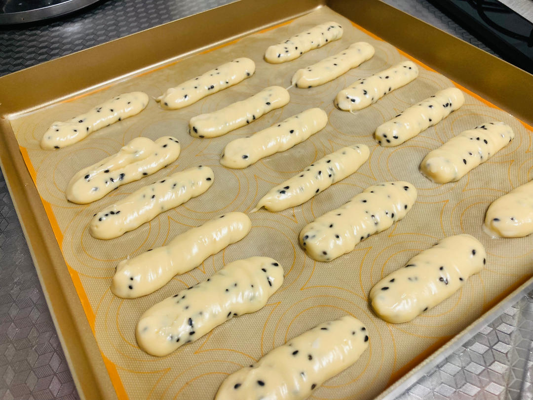 不用预拌粉的手指麻薯包💯成功