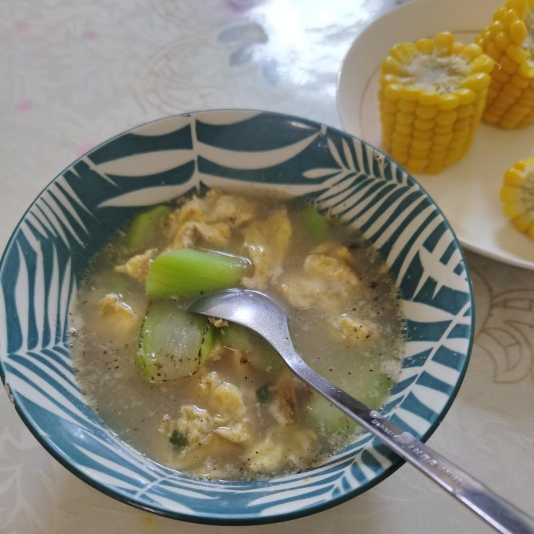 丝瓜鸡蛋汤