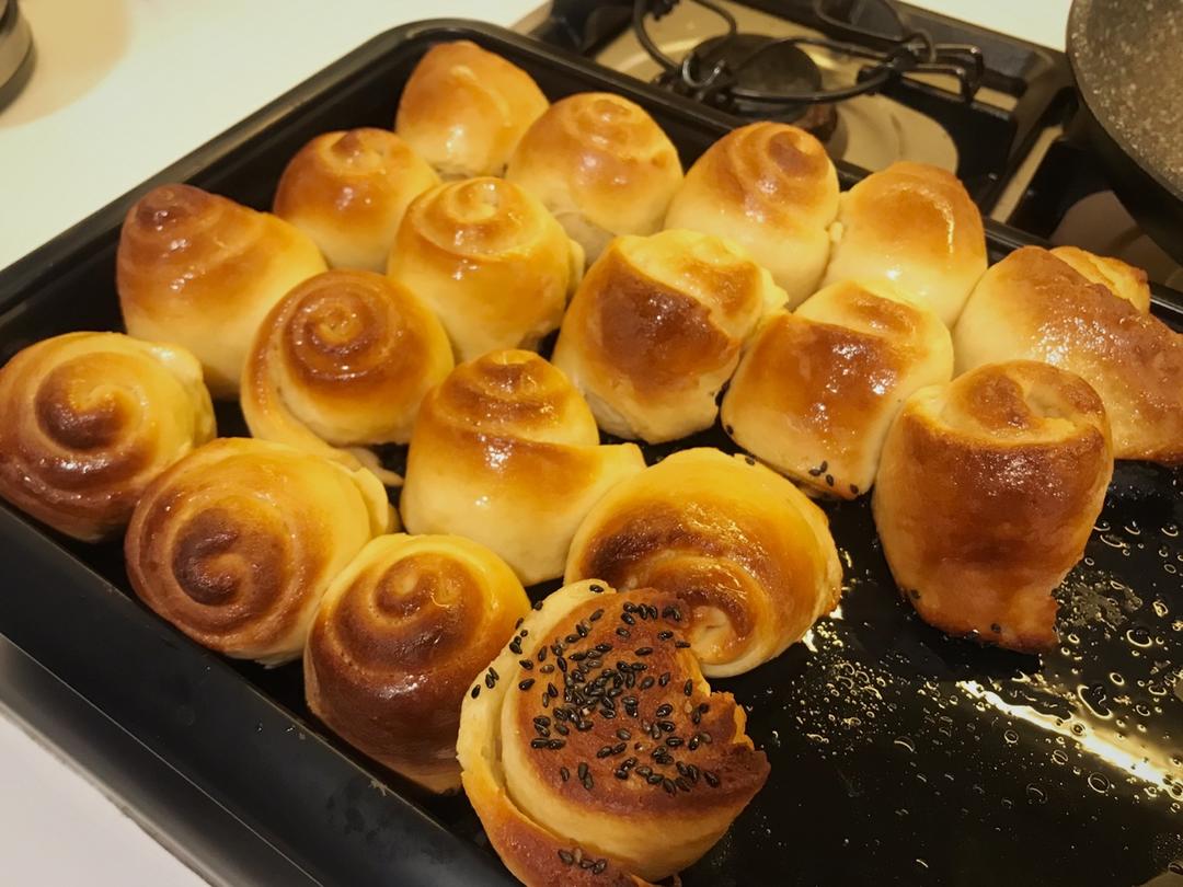 蜂蜜脆底小面包