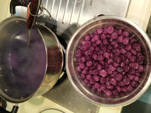 紫薯丸/紫薯圆的做法 步骤4