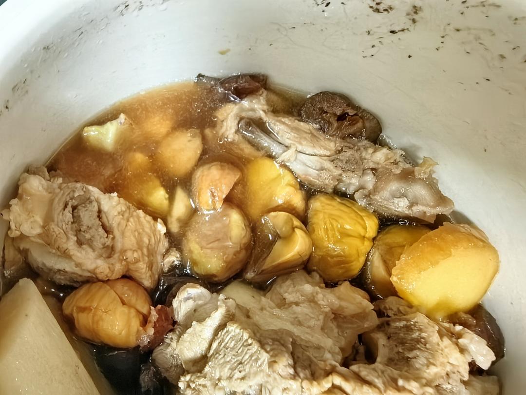 温润滋补——板栗山药排骨汤（超简单电饭锅版，再附超方便调料配方）