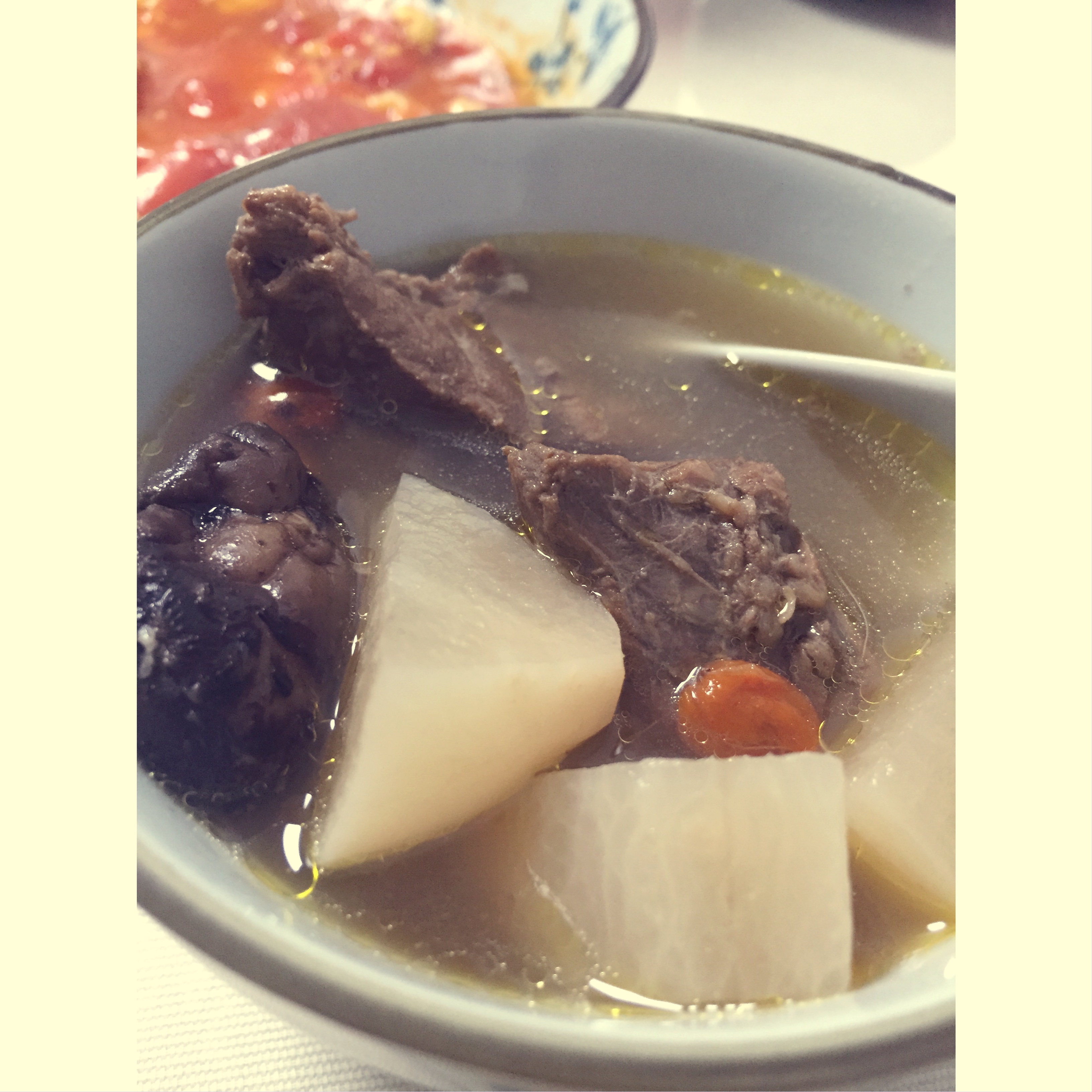 萝卜牛肉汤