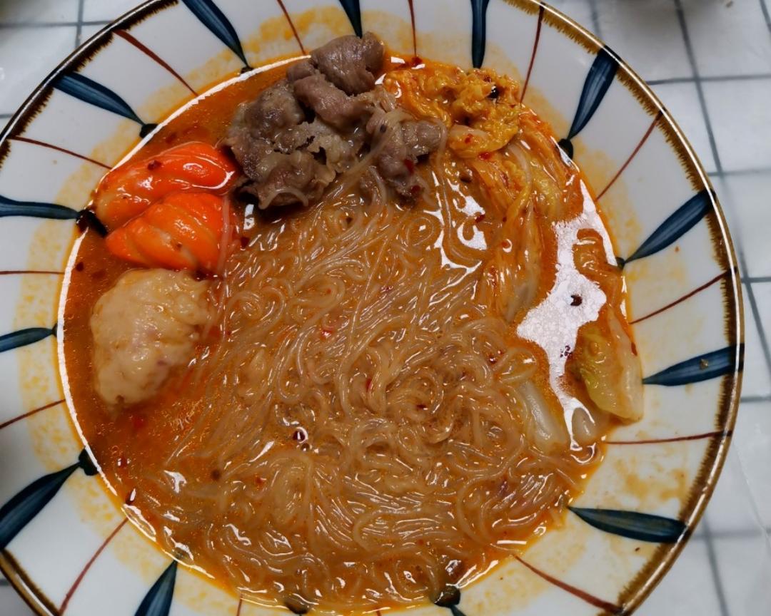 看了就流口水的酸辣麻酱粉丝的做法