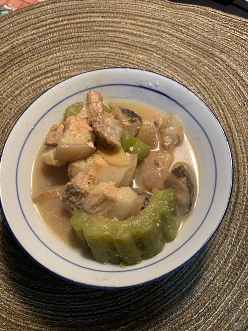腐乳汁苦瓜煲