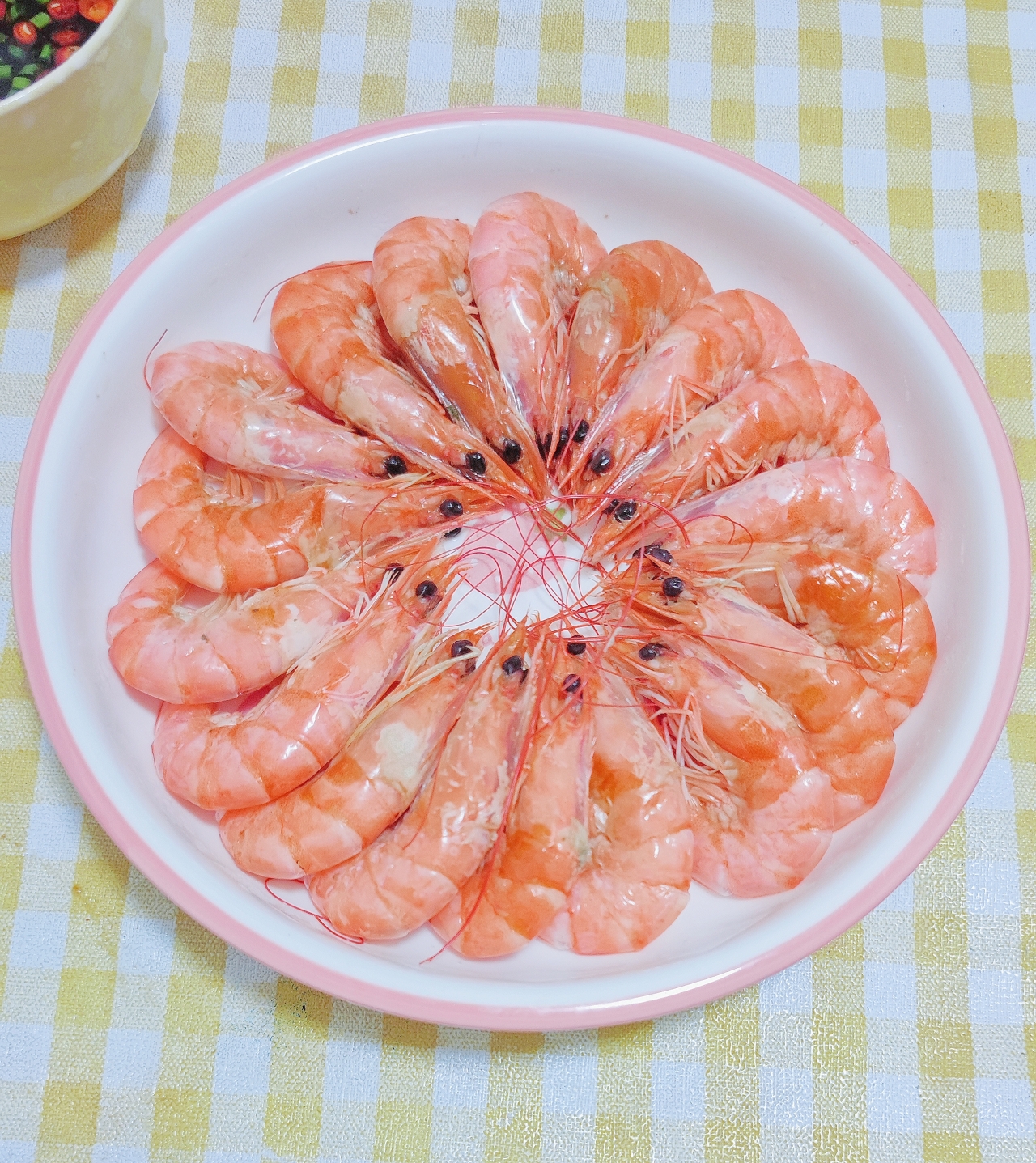 姜葱焖虾/姜葱蒸虾(超简单)的做法