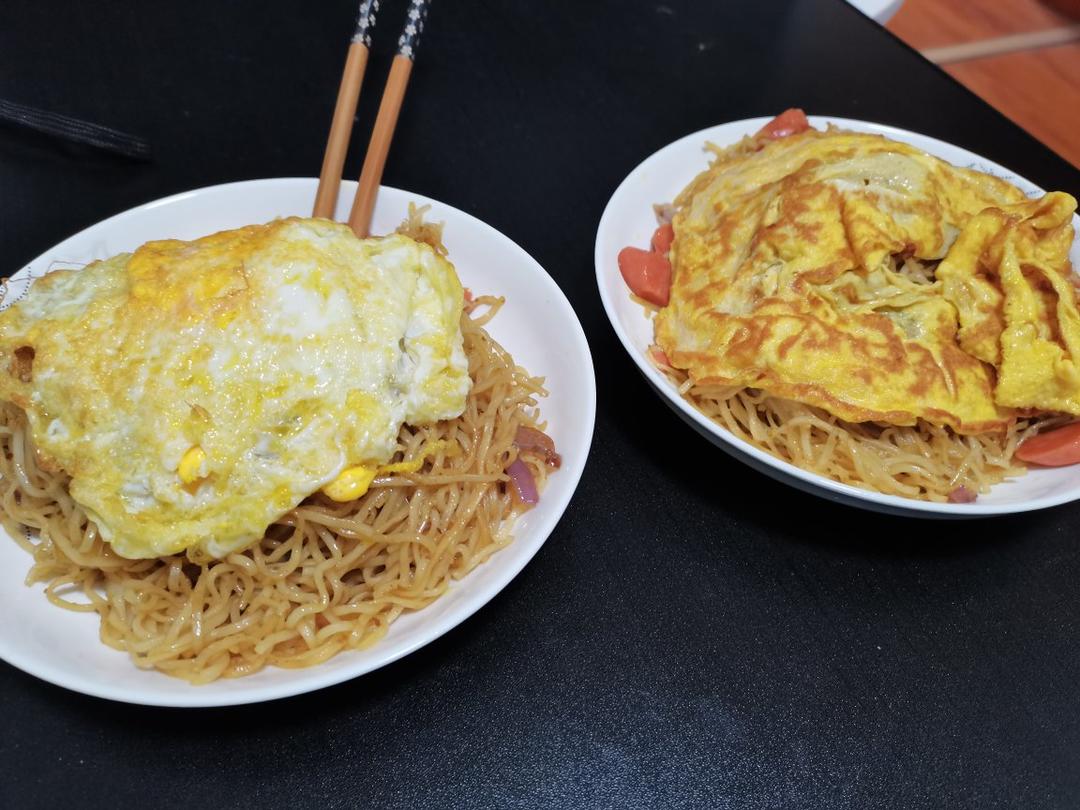 西安特色小吃——孜然炒细面