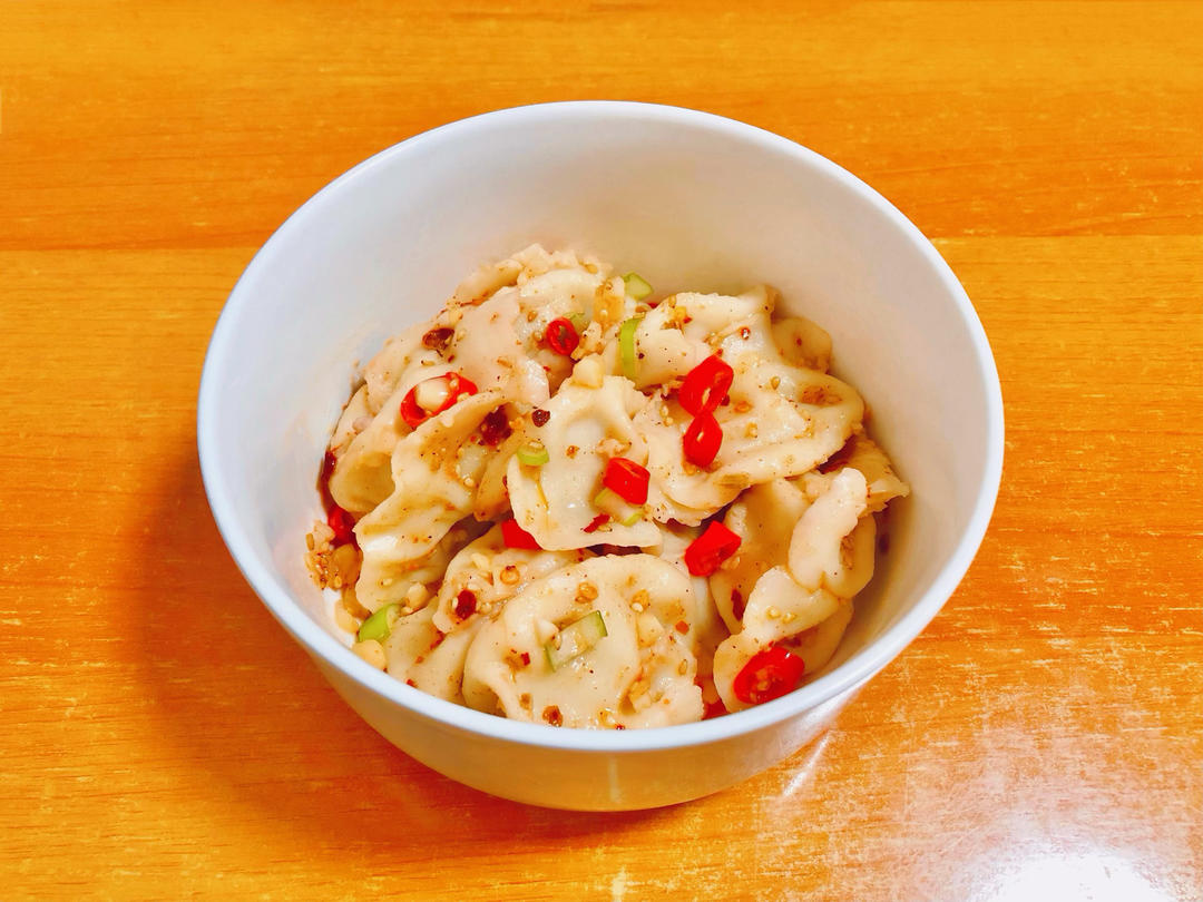 五分钟搞定夜宵早餐秘制酸汤水饺 酸辣开胃
