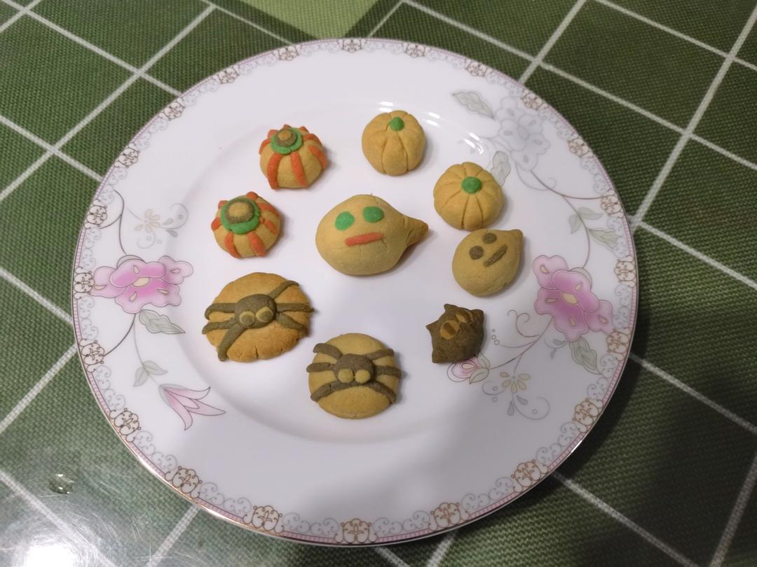 万圣节小饼干，一口一个捣蛋的小可爱