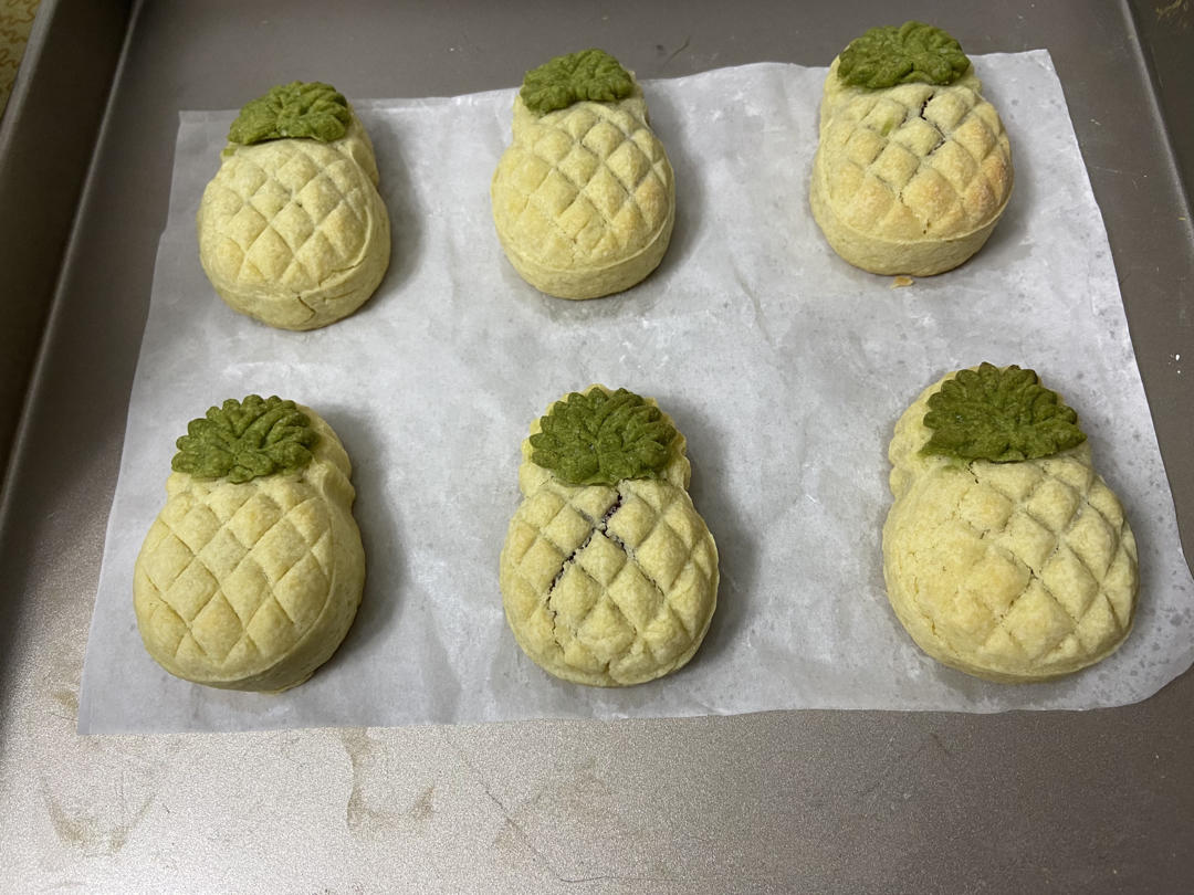 🍍酸甜酥软—小菠萝可爱百分百凤梨酥