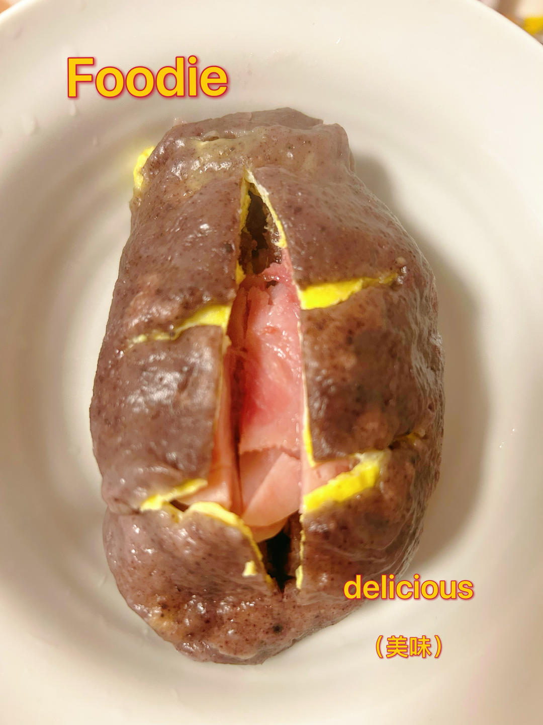 火腿蛋饼馒头