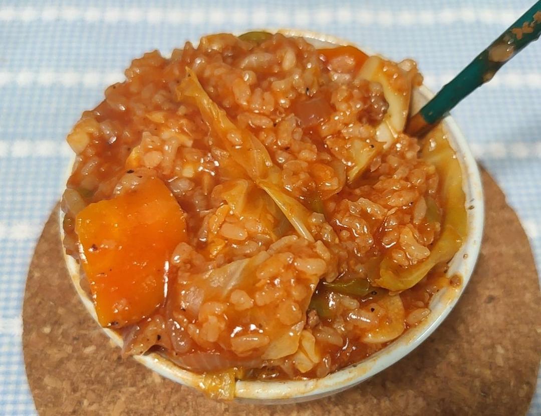 【健康三餐】番茄圆白菜肉酱闷饭