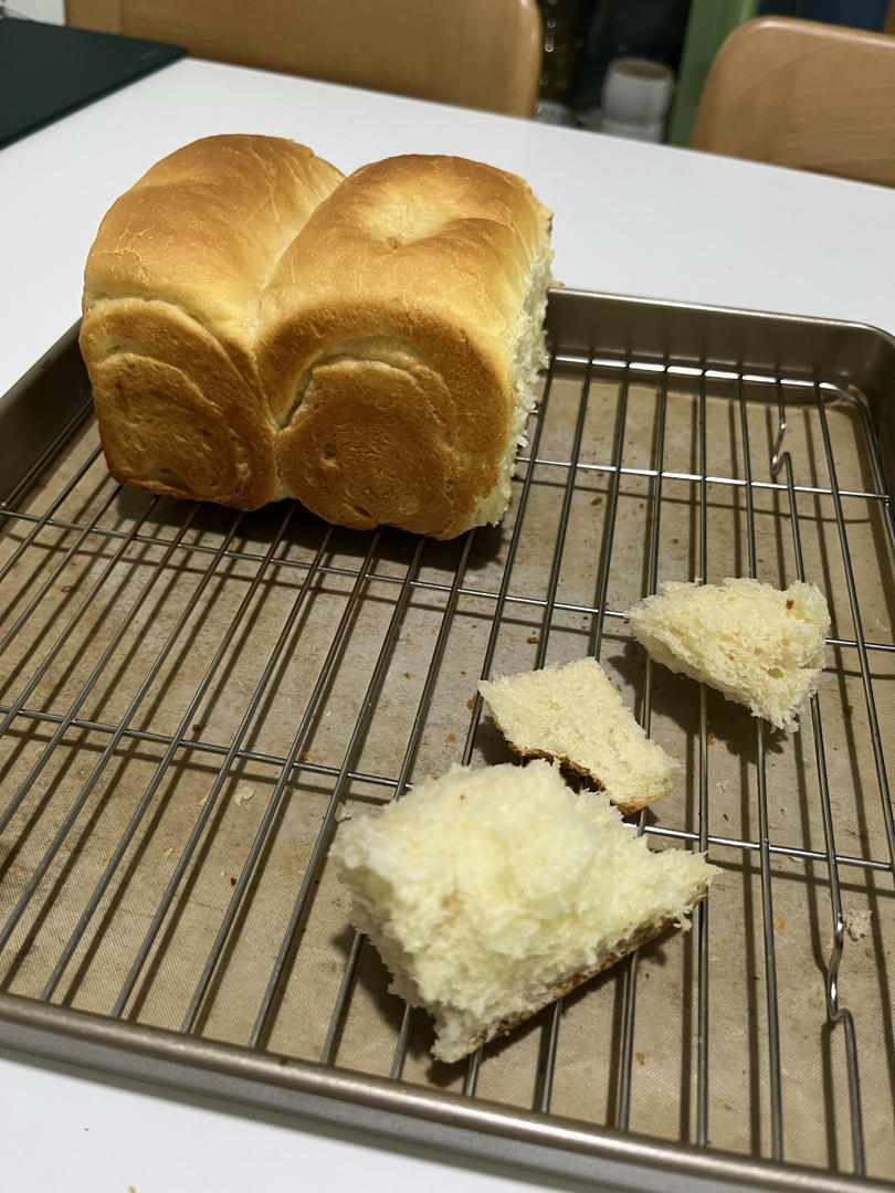 一口惊艳的鲜奶吐司