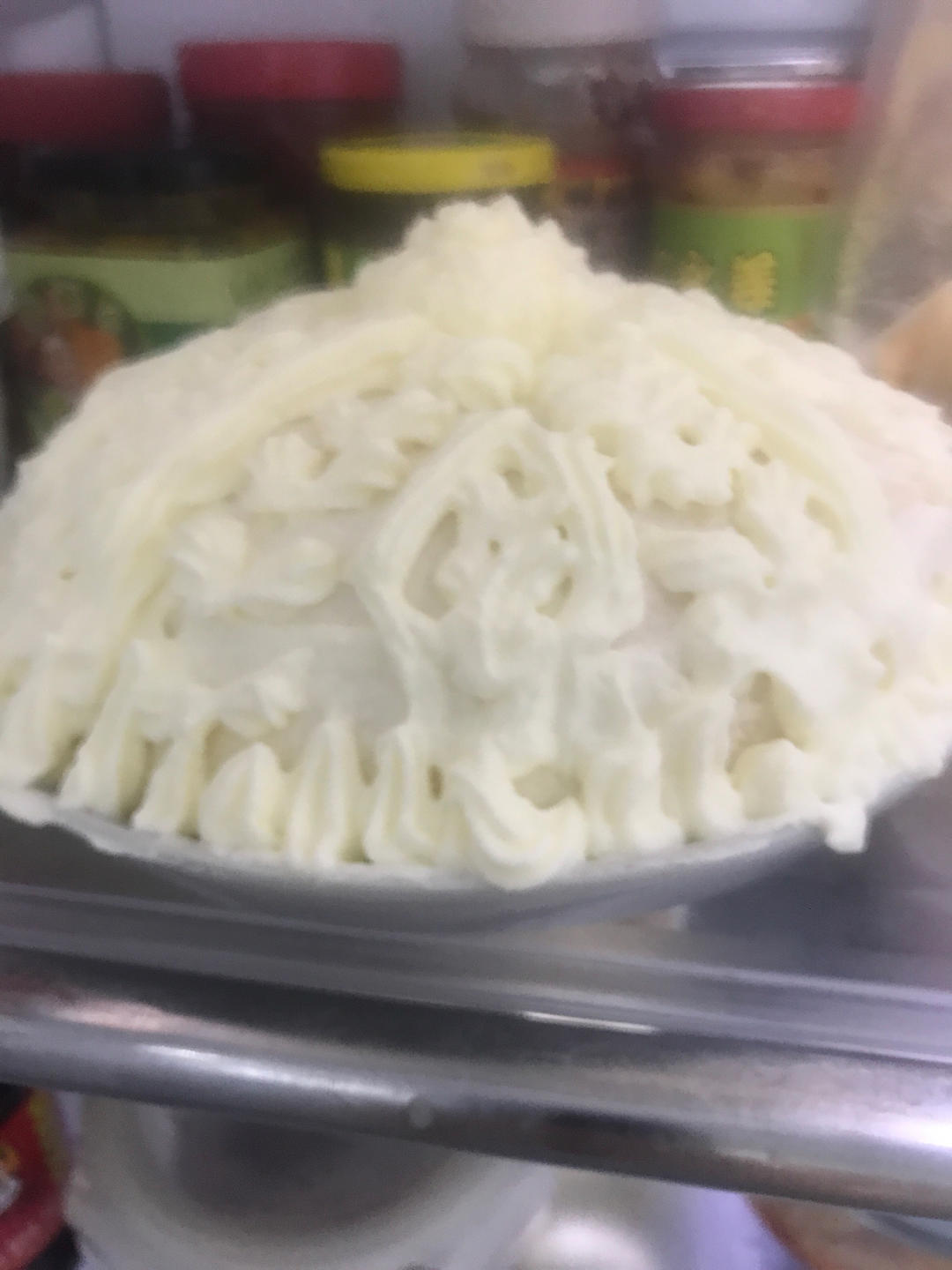 草莓奶油毛线帽蛋糕