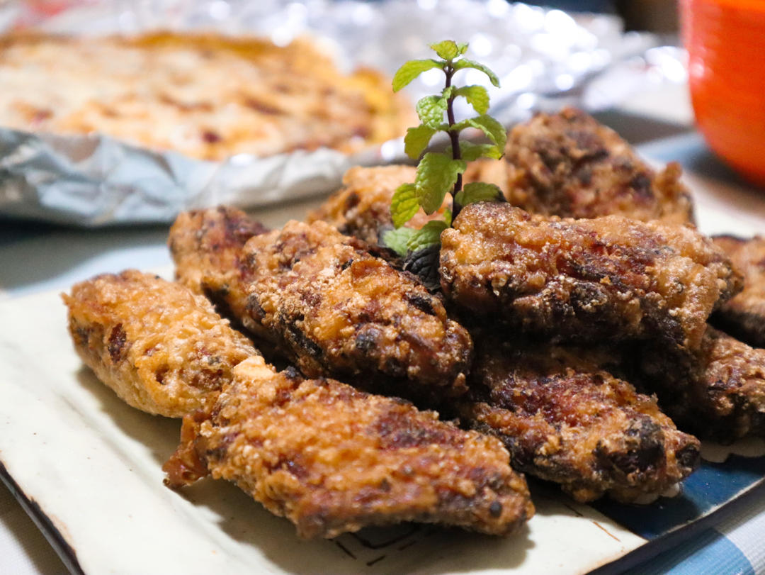 橄榄油蒜香鸡翅