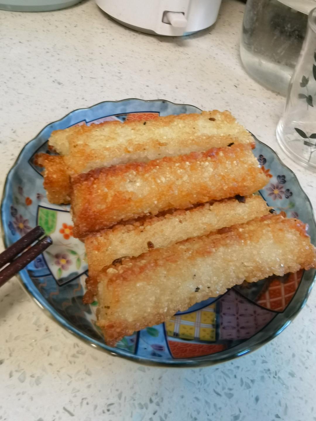 简易糍饭糕（只要大米，油和盐）