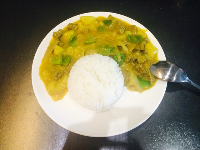 咖喱牛腩饭