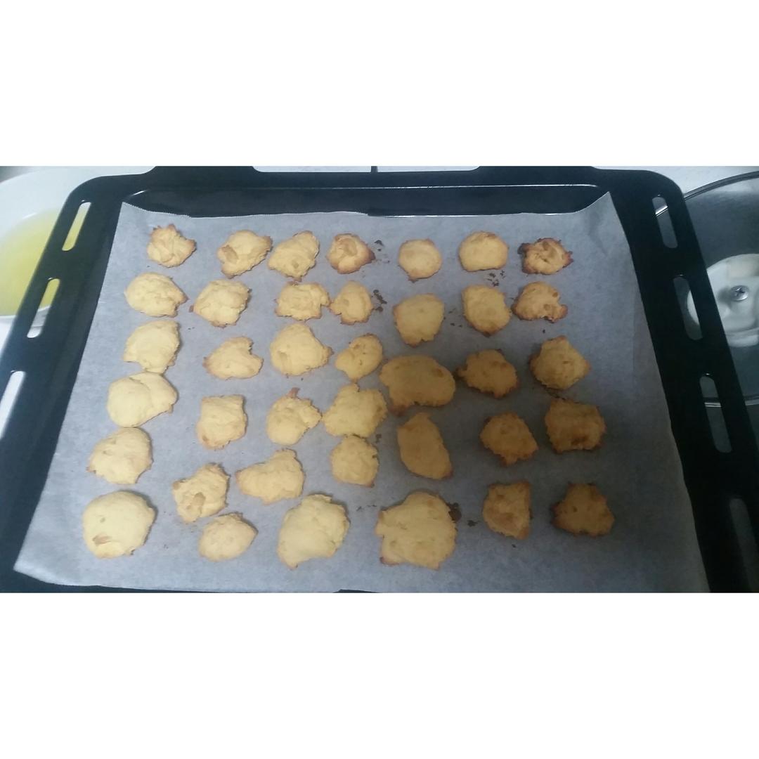 低糖无油版婴儿零食—奶香蛋黄小饼干