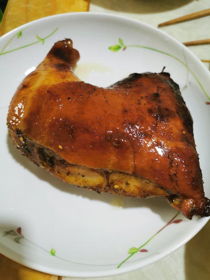 烤箱烤鲜嫩多汁大鸡腿