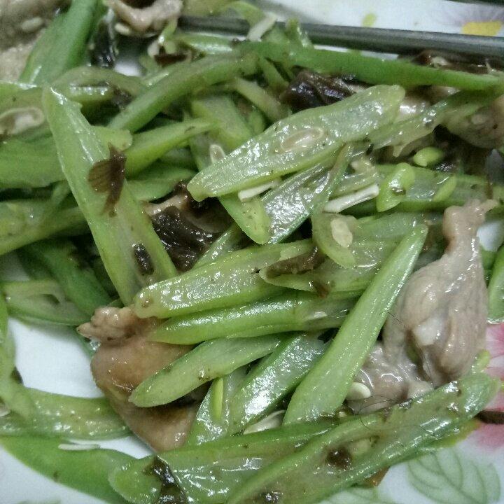 橄榄菜炒四季豆