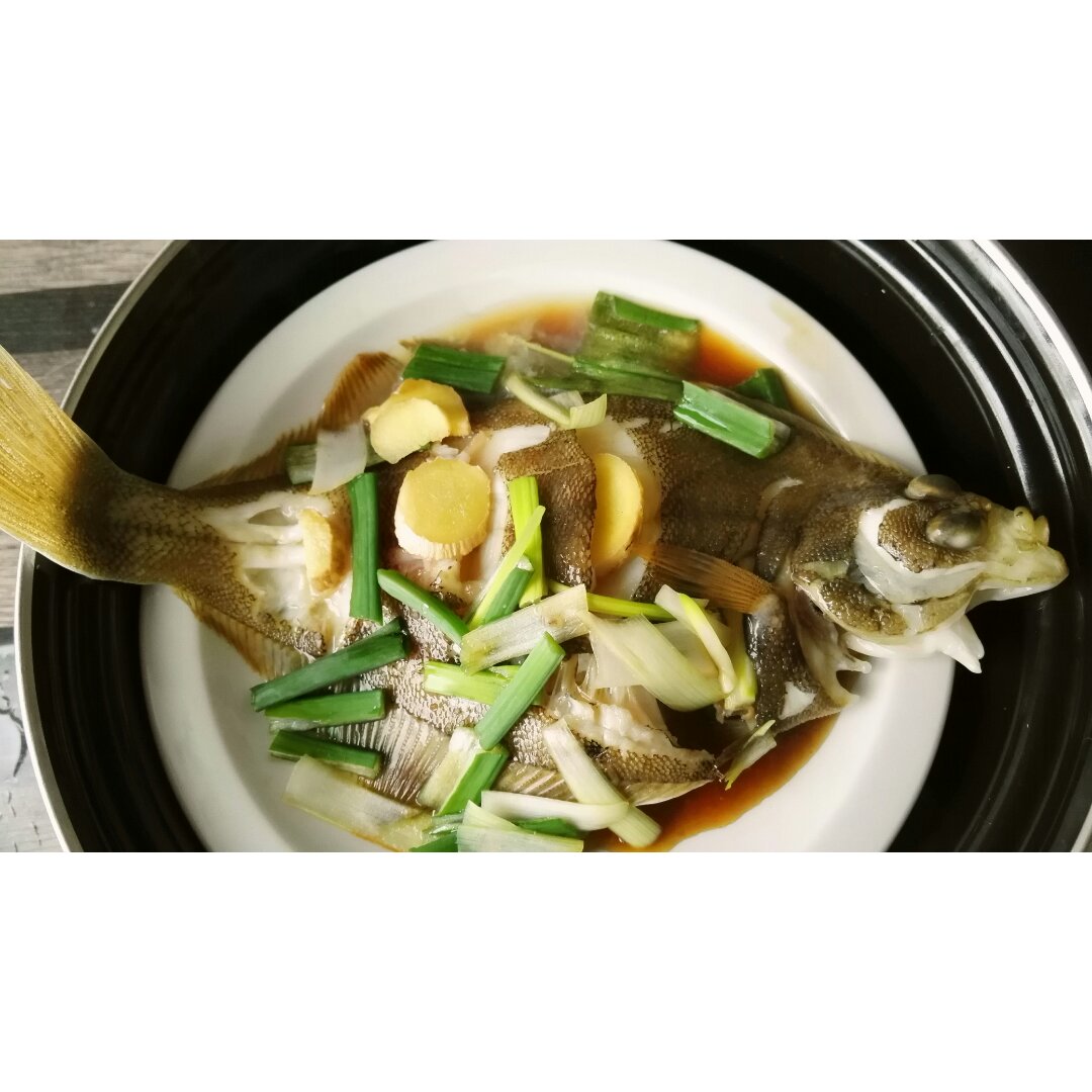 清蒸檬鲽（微波炉版）