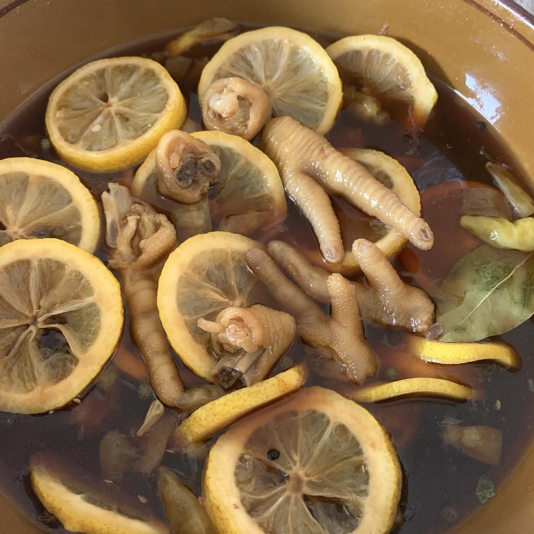 【柠檬酸辣鸡爪】自制超级无敌美味的网红鸡爪
