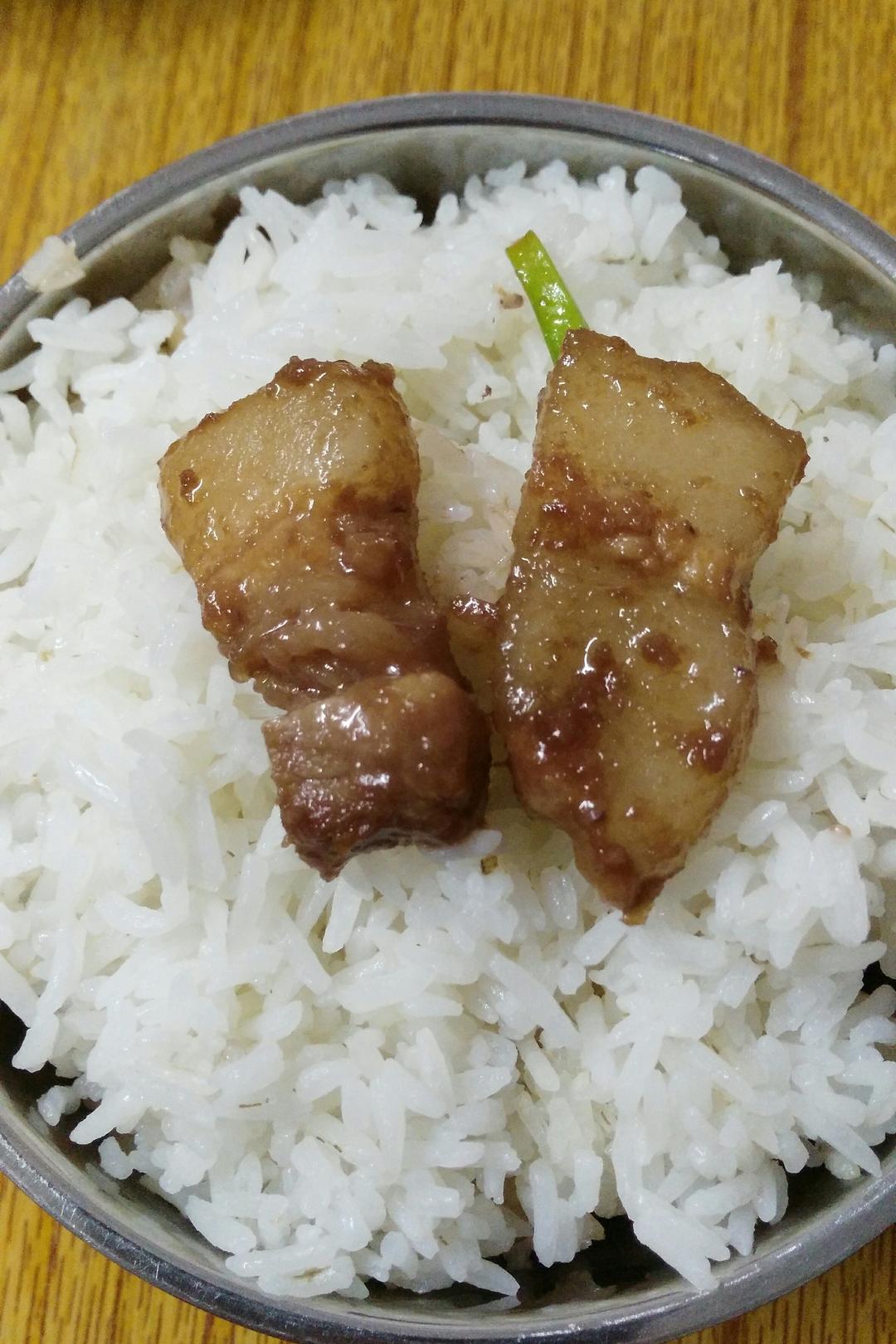 咸虾羔炆五花肉
